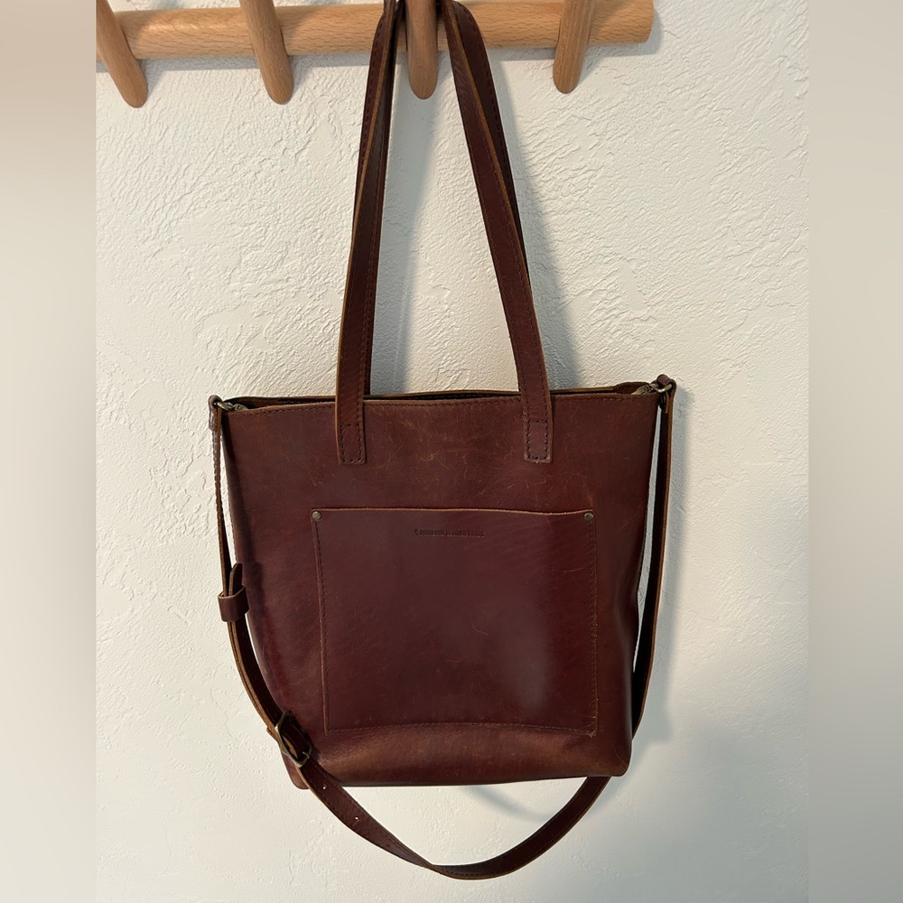 Portland Leather large Tote Bag